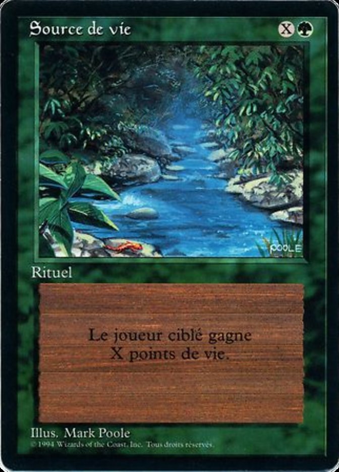 Stream of Life [Foreign Black Border] | Card Merchant Takapuna
