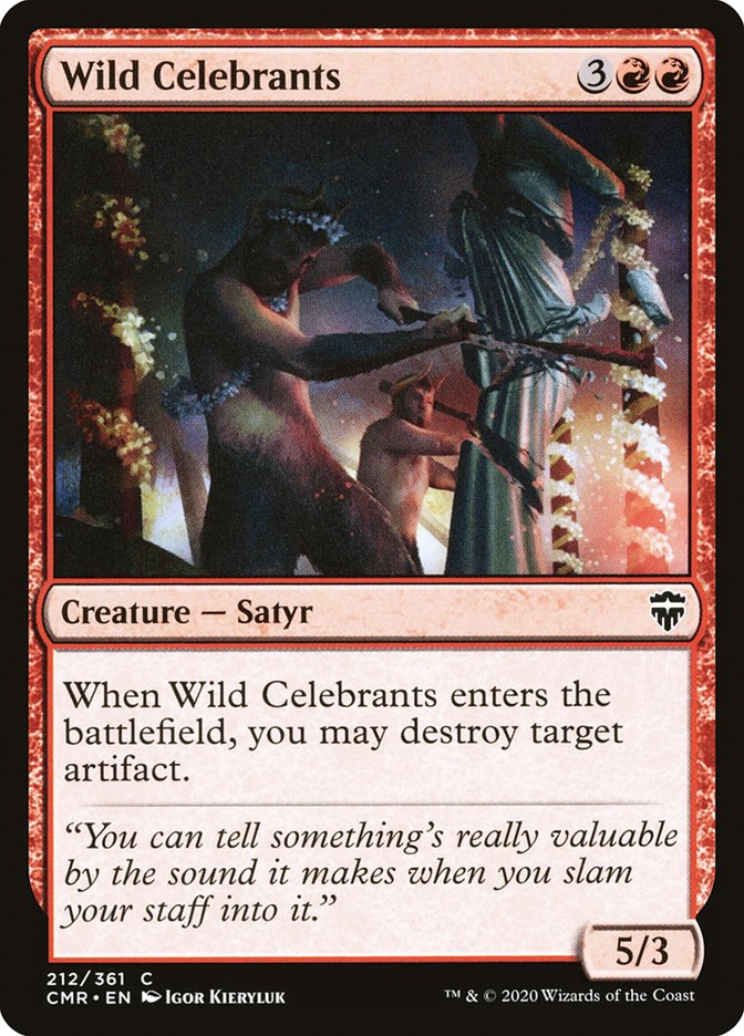 Wild Celebrants [Commander Legends] | Card Merchant Takapuna