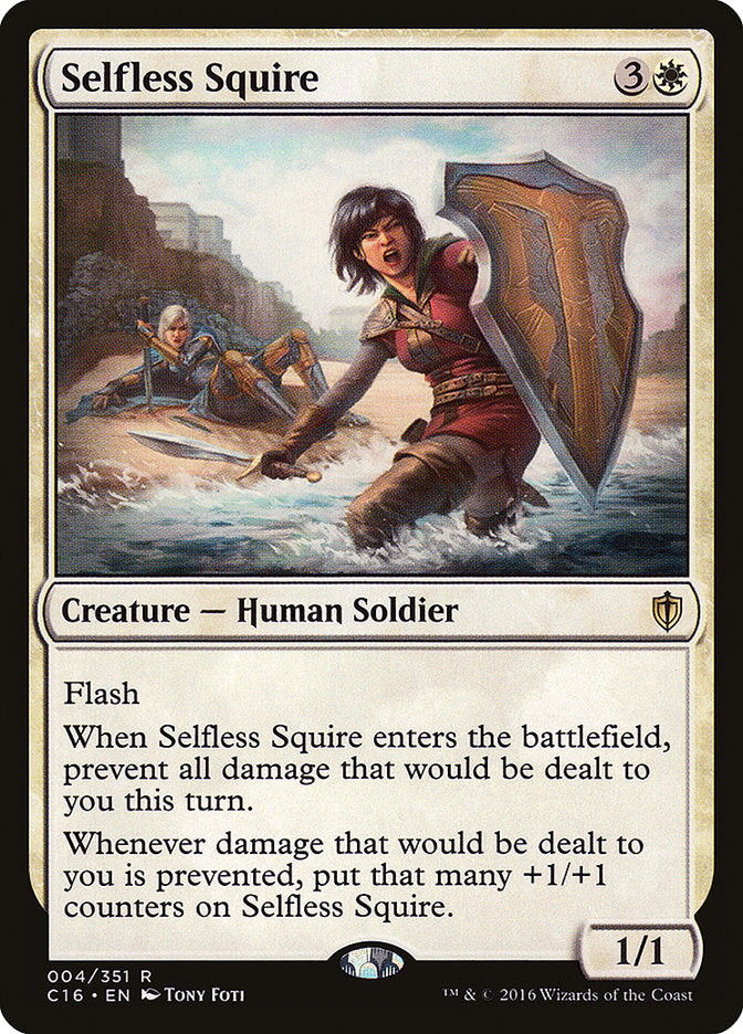 Selfless Squire [Commander 2016] | Card Merchant Takapuna