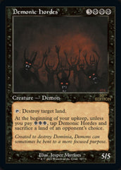 Demonic Hordes (Retro) [30th Anniversary Edition] | Card Merchant Takapuna