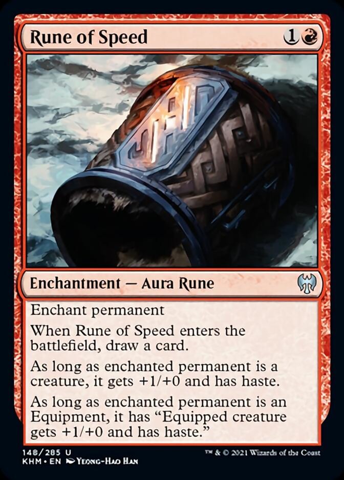 Rune of Speed [Kaldheim] | Card Merchant Takapuna