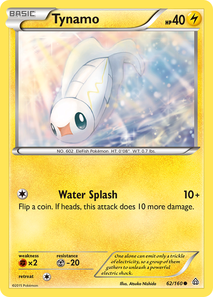 Tynamo (62/160) [XY: Primal Clash] | Card Merchant Takapuna