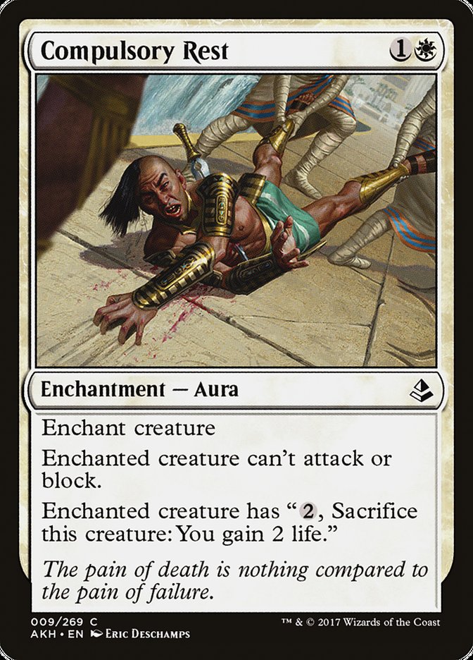 Compulsory Rest [Amonkhet] | Card Merchant Takapuna