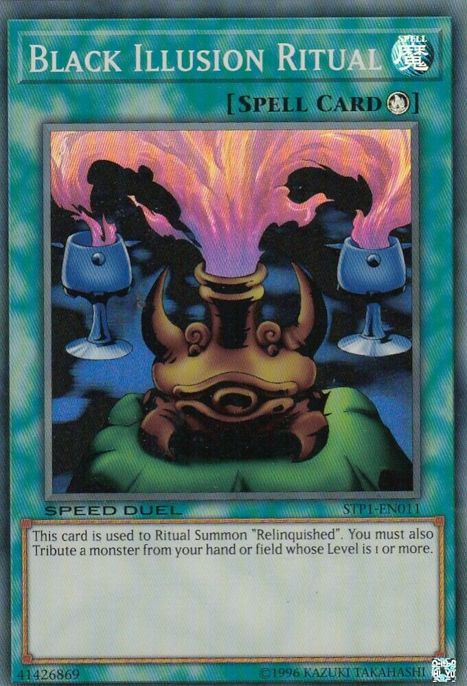 Black Illusion Ritual [STP1-EN011] Super Rare | Card Merchant Takapuna