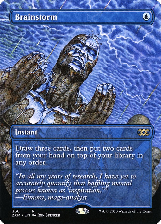 Brainstorm (Toppers) [Double Masters] | Card Merchant Takapuna