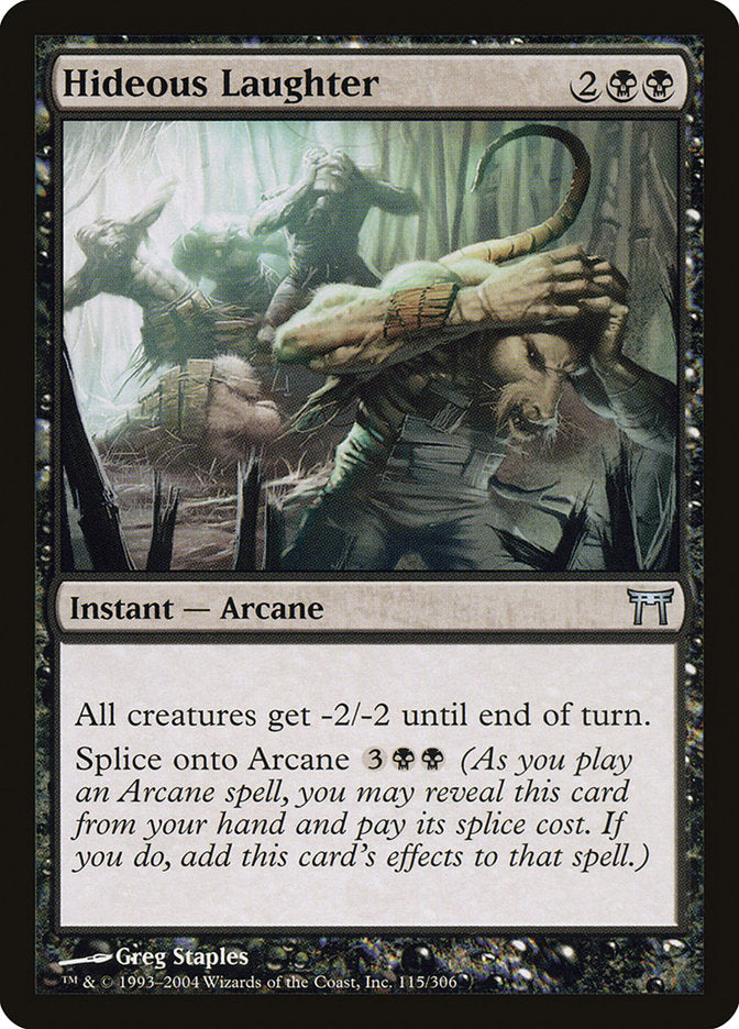 Hideous Laughter [Champions of Kamigawa] | Card Merchant Takapuna