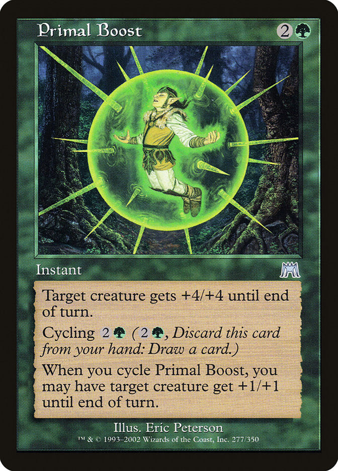 Primal Boost [Onslaught] | Card Merchant Takapuna