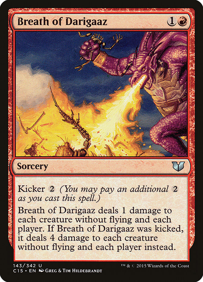 Breath of Darigaaz [Commander 2015] | Card Merchant Takapuna