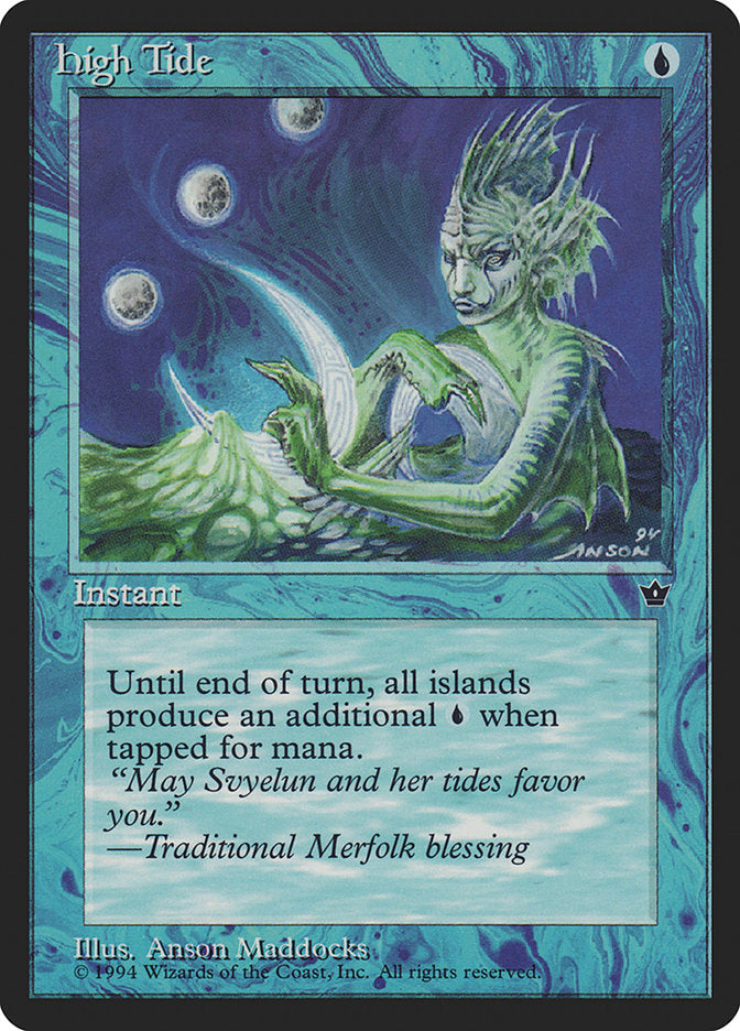 High Tide (Anson Maddocks) [Fallen Empires] | Card Merchant Takapuna