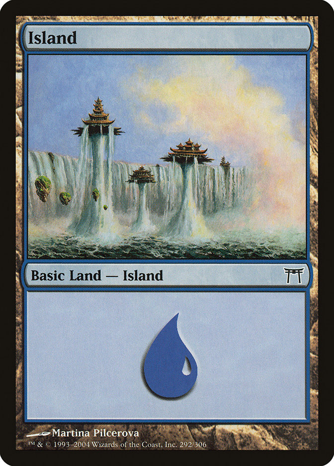 Island (292) [Champions of Kamigawa] | Card Merchant Takapuna