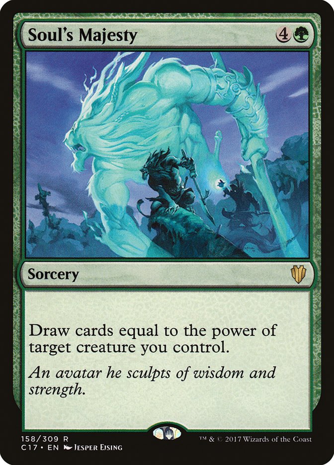 Soul's Majesty [Commander 2017] | Card Merchant Takapuna