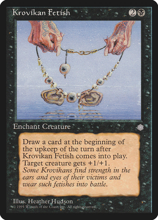 Krovikan Fetish [Ice Age] | Card Merchant Takapuna