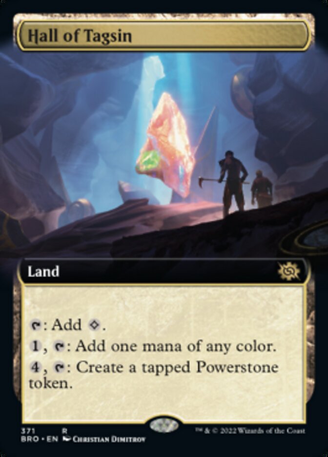 Hall of Tagsin (Extended Art) [The Brothers' War] | Card Merchant Takapuna