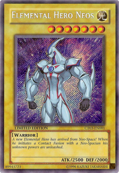 Elemental HERO Neos [CT03-EN001] Secret Rare | Card Merchant Takapuna