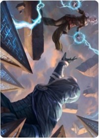 Nahiri's Binding Art Card [Zendikar Rising Art Series] | Card Merchant Takapuna