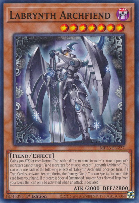 Labrynth Archfiend [MP23-EN227] Common | Card Merchant Takapuna