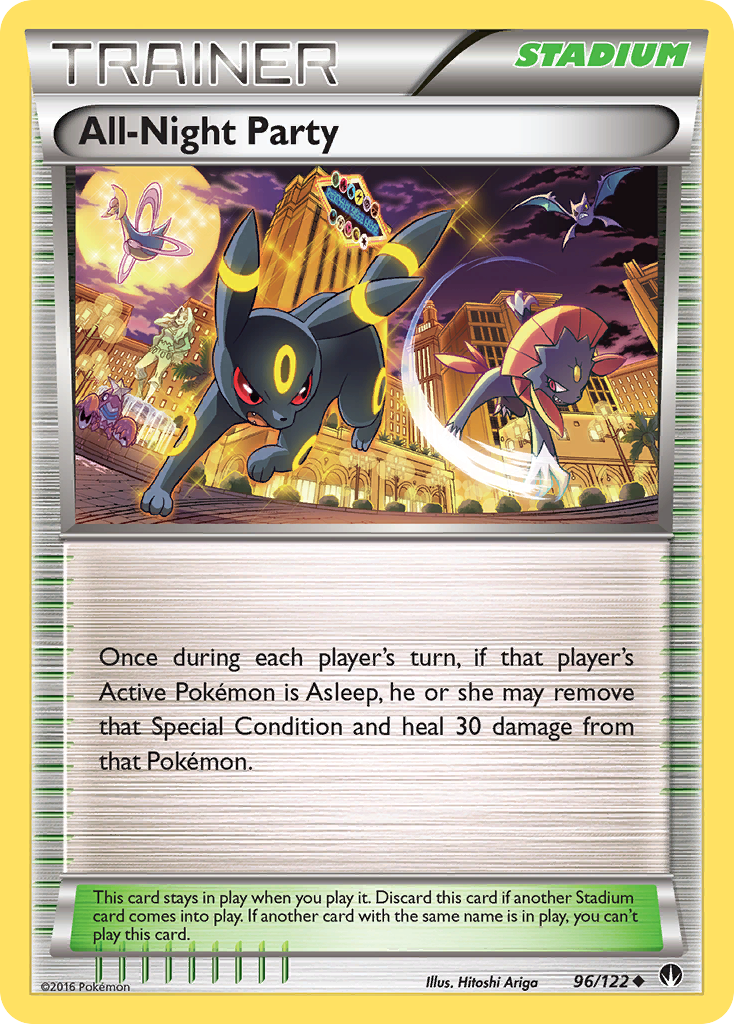 All-Night Party (96/122) [XY: BREAKpoint] | Card Merchant Takapuna