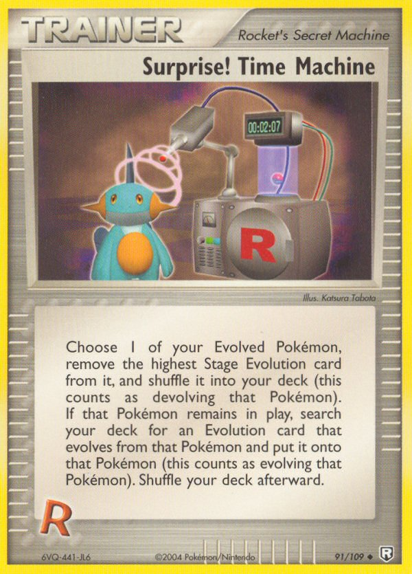 Surprise! Time Machine (91/109) [EX: Team Rocket Returns] | Card Merchant Takapuna