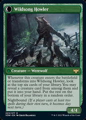 Howlpack Piper // Wildsong Howler [Innistrad: Crimson Vow] | Card Merchant Takapuna