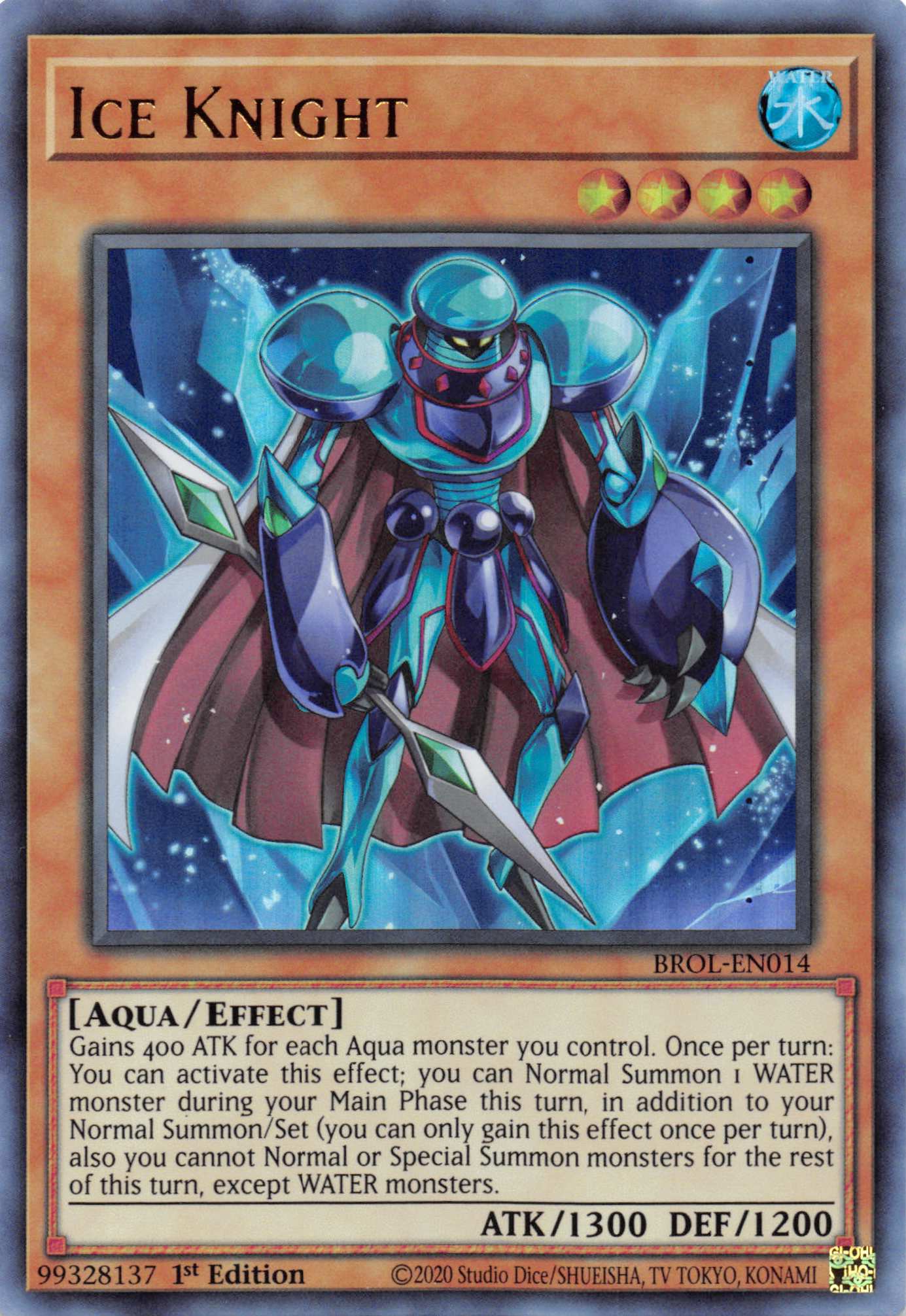 Ice Knight [BROL-EN014] Ultra Rare | Card Merchant Takapuna
