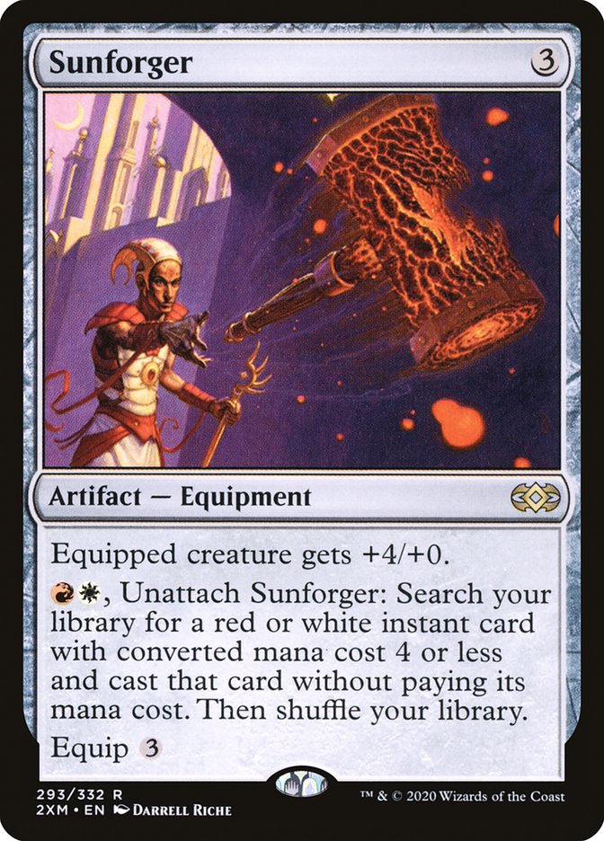 Sunforger [Double Masters] | Card Merchant Takapuna