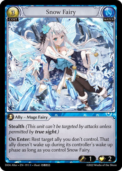 Snow Fairy (191) [Dawn of Ashes: Alter Edition] | Card Merchant Takapuna