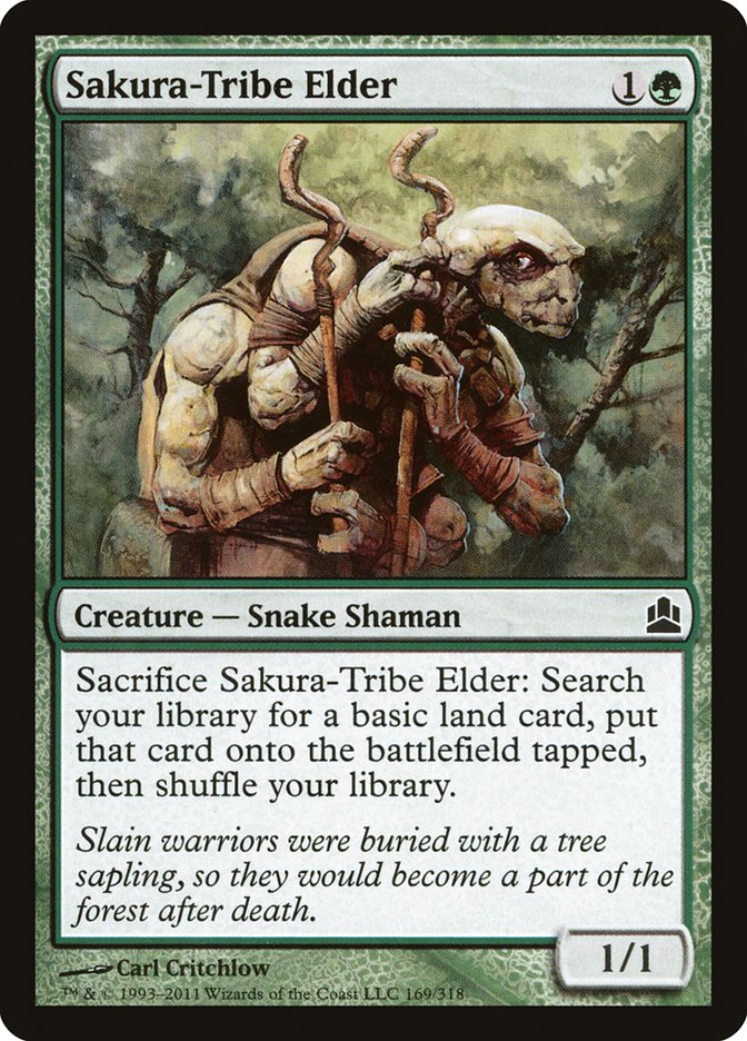 Sakura-Tribe Elder [Commander 2011] | Card Merchant Takapuna