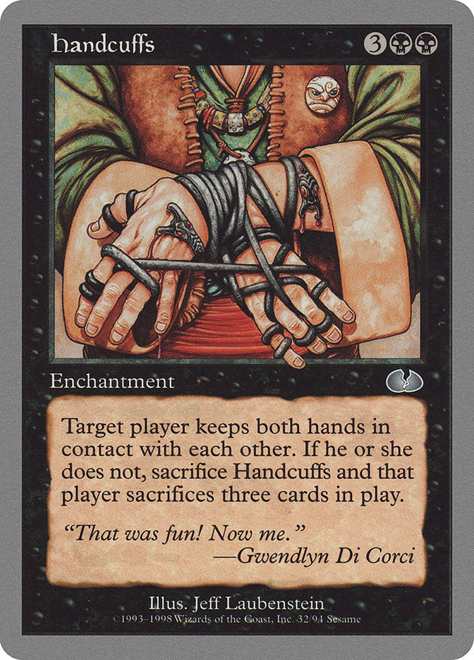 Handcuffs [Unglued] | Card Merchant Takapuna
