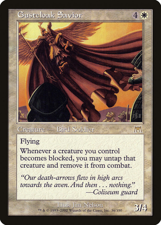 Gustcloak Savior [Onslaught] | Card Merchant Takapuna