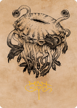 Gluntch, the Bestower Art Card (Gold-Stamped Signature) [Commander Legends: Battle for Baldur's Gate Art Series] | Card Merchant Takapuna
