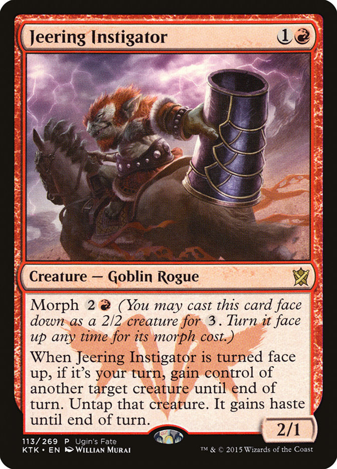 Jeering Instigator [Ugin's Fate] | Card Merchant Takapuna