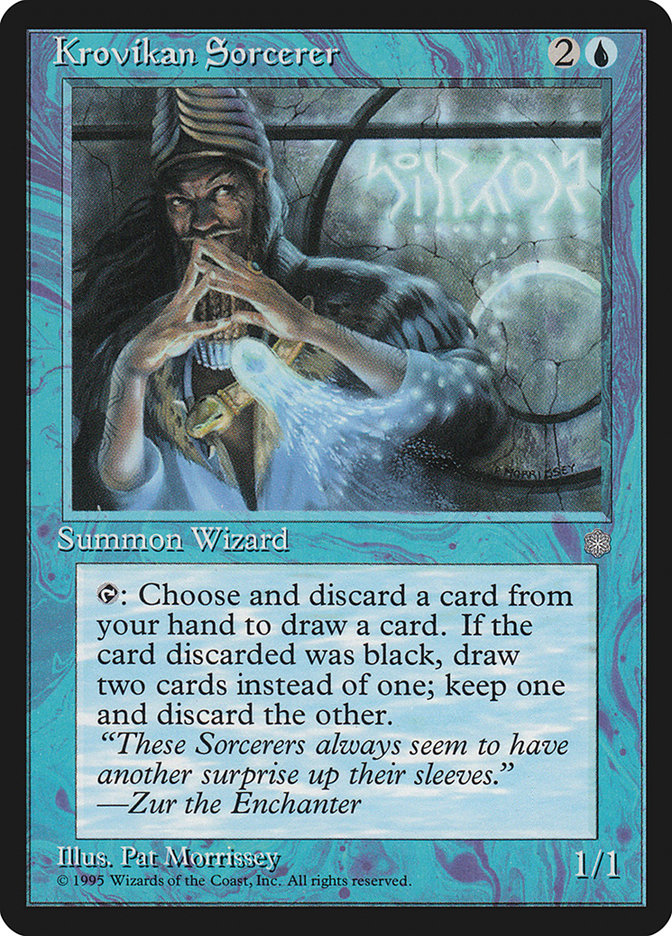 Krovikan Sorcerer [Ice Age] | Card Merchant Takapuna
