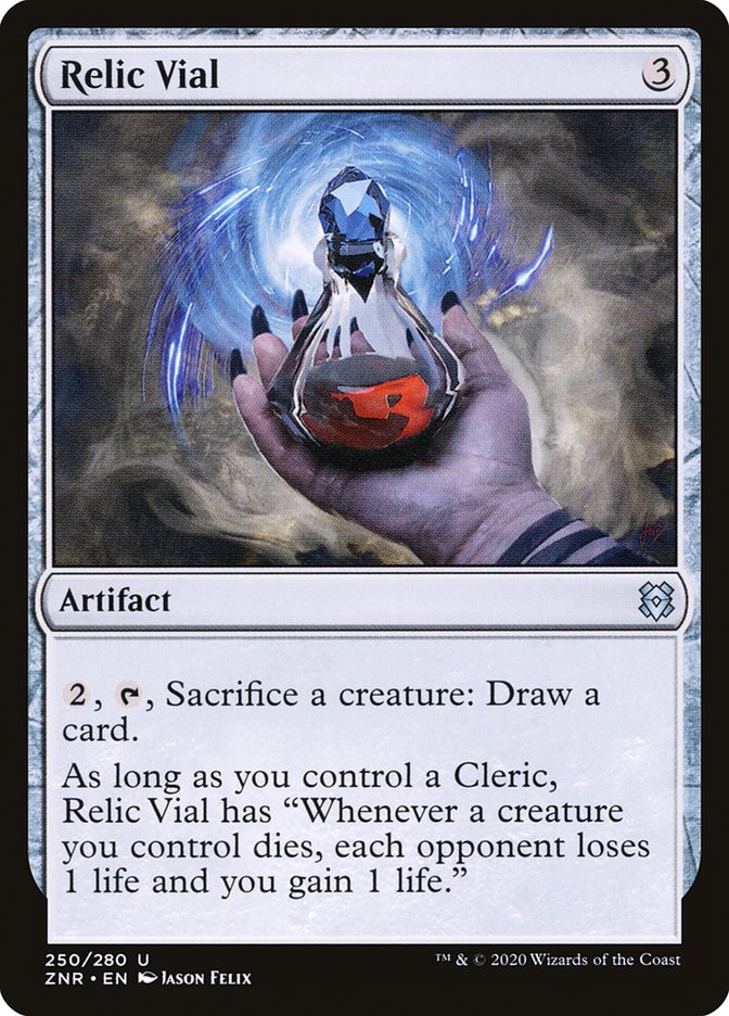 Relic Vial [Zendikar Rising] | Card Merchant Takapuna
