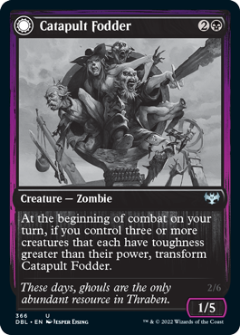 Catapult Fodder // Catapult Captain [Innistrad: Double Feature] | Card Merchant Takapuna