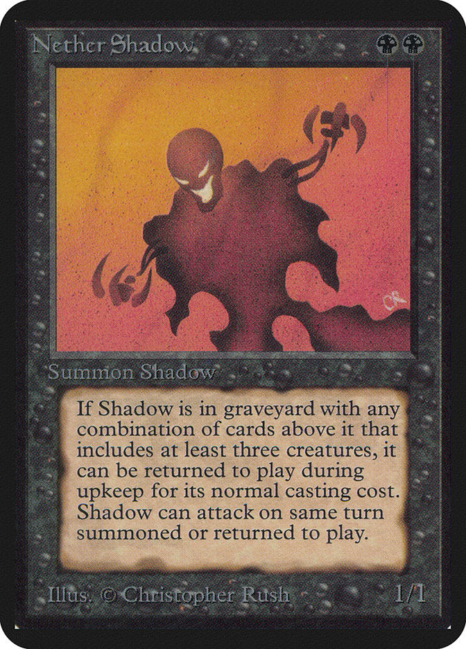 Nether Shadow [Alpha Edition] | Card Merchant Takapuna