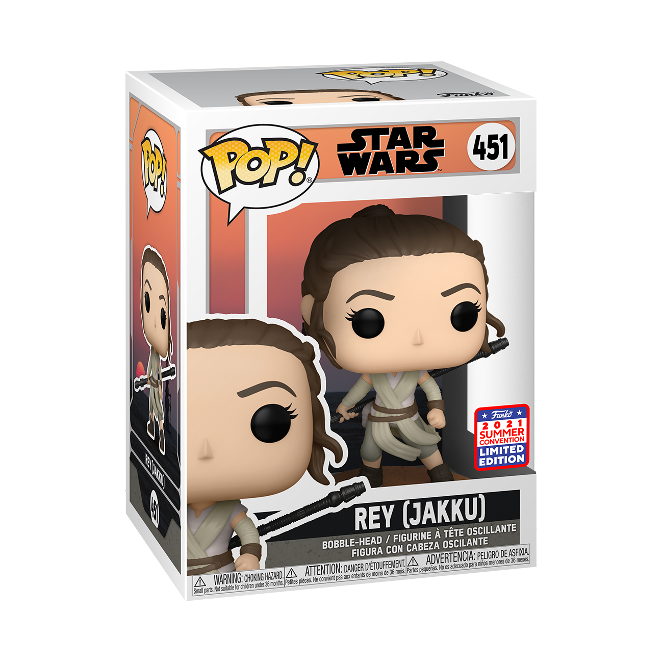 Star Wars: AtG - Rey Jakku  Funko Pop! 451 | Card Merchant Takapuna