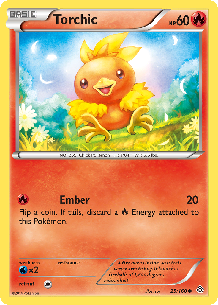 Torchic (25/160) [XY: Primal Clash] | Card Merchant Takapuna