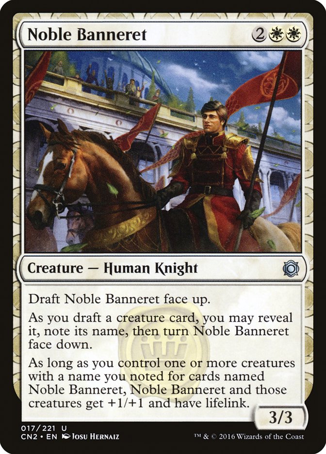 Noble Banneret [Conspiracy: Take the Crown] | Card Merchant Takapuna