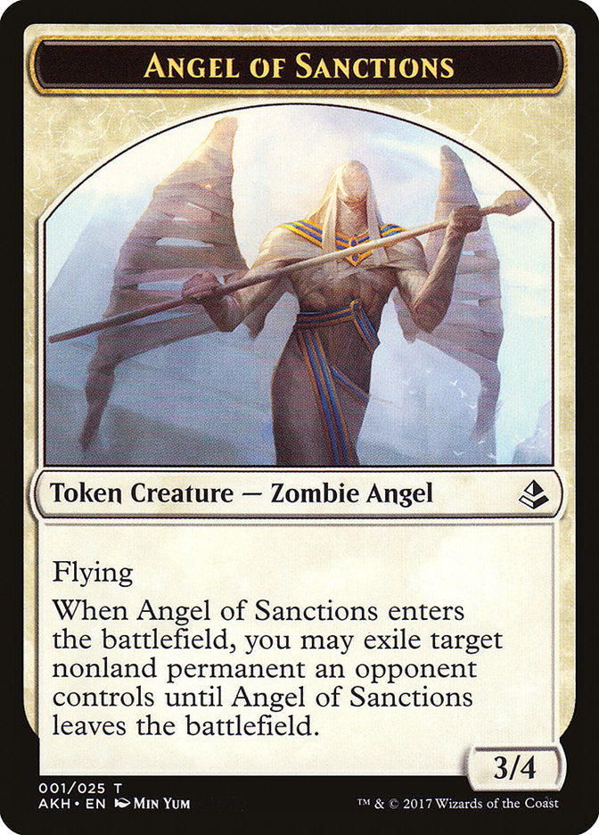 Angel of Sanctions // Drake Double-Sided Token [Amonkhet Tokens] | Card Merchant Takapuna