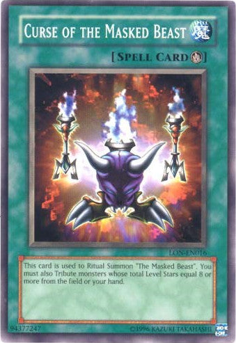 Curse of the Masked Beast [LON-EN016] Common | Card Merchant Takapuna