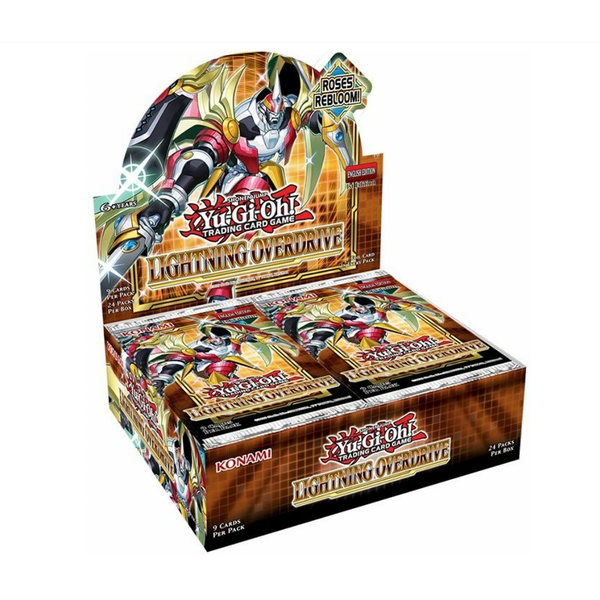 Yu-Gi-Oh!: Lightning Overdrive Booster Box | Card Merchant Takapuna