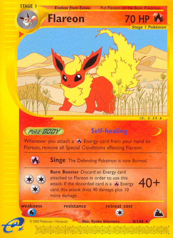 Flareon (8/144) [Skyridge] | Card Merchant Takapuna