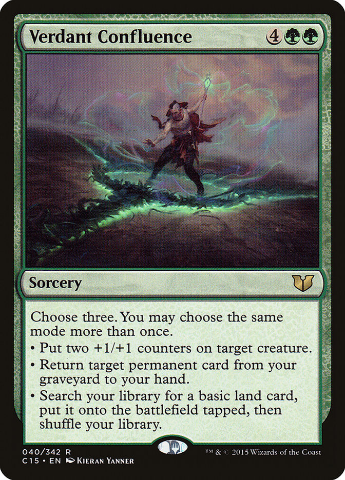 Verdant Confluence [Commander 2015] | Card Merchant Takapuna