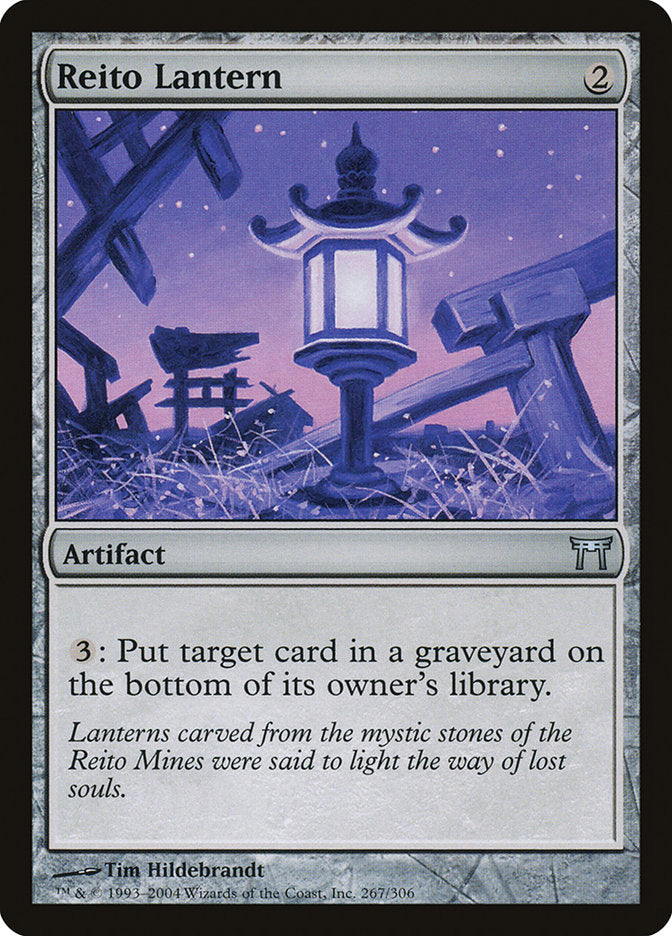 Reito Lantern [Champions of Kamigawa] | Card Merchant Takapuna