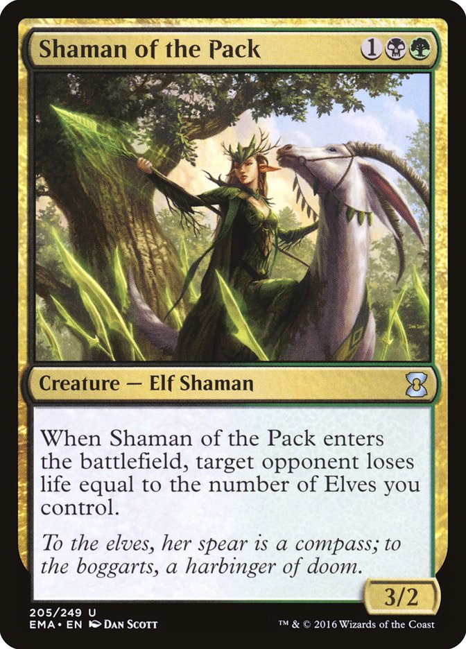 Shaman of the Pack [Eternal Masters] | Card Merchant Takapuna