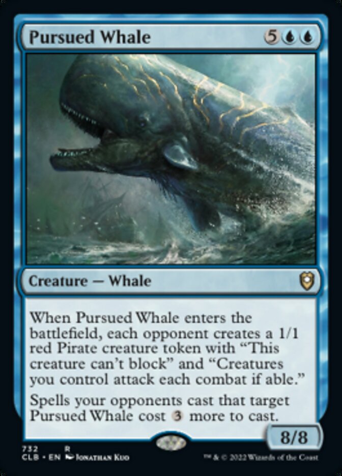 Pursued Whale [Commander Legends: Battle for Baldur's Gate] | Card Merchant Takapuna