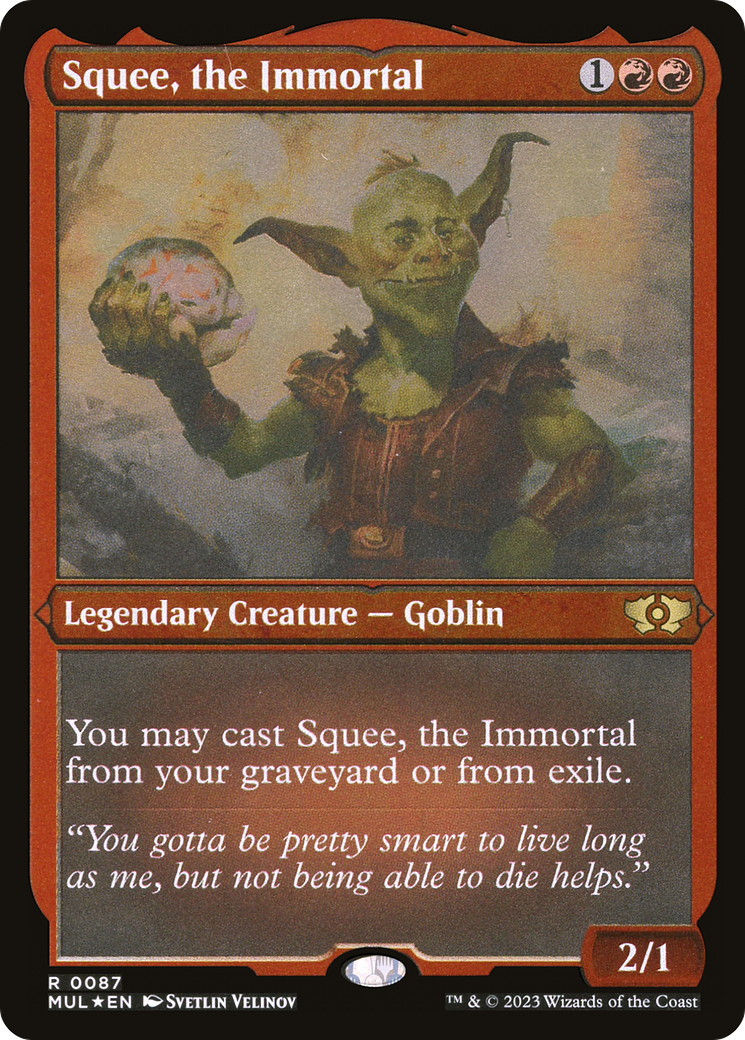 Squee, the Immortal (Foil Etched) [Multiverse Legends] | Card Merchant Takapuna