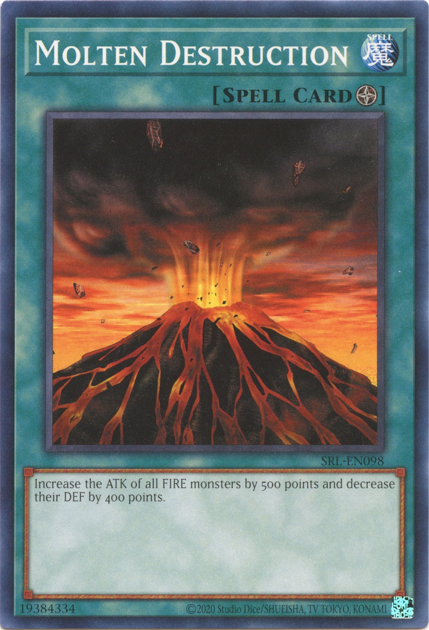 Molten Destruction (25th Anniversary) [SRL-EN098] Common | Card Merchant Takapuna