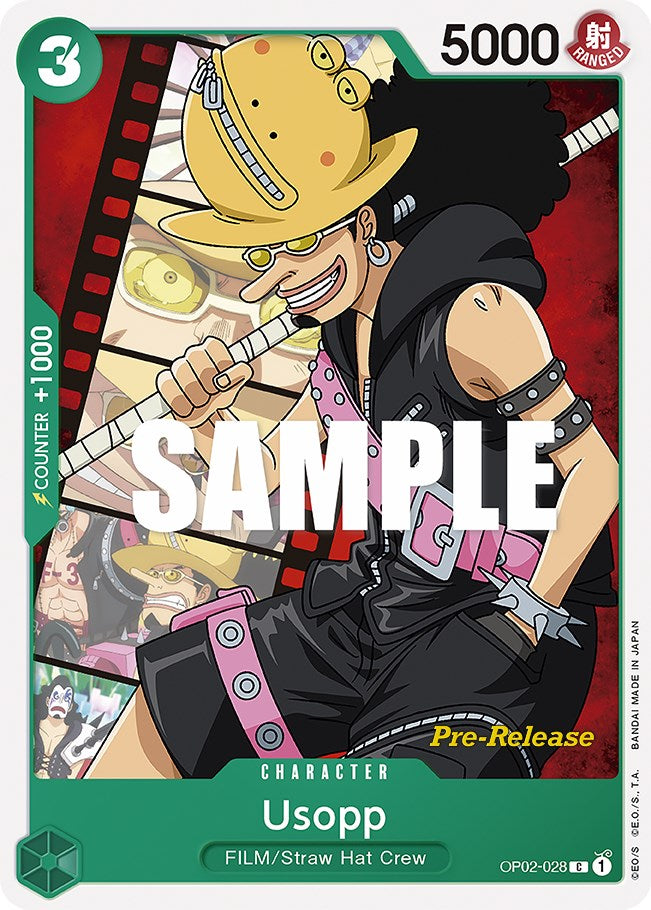 Usopp [Paramount War Pre-Release Cards] | Card Merchant Takapuna