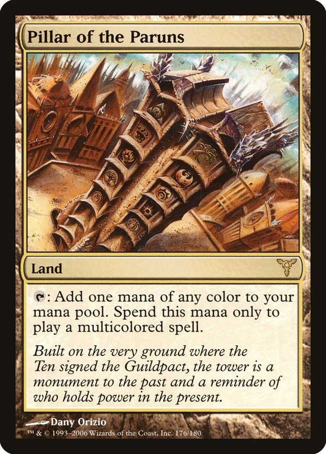 Pillar of the Paruns [Dissension] | Card Merchant Takapuna